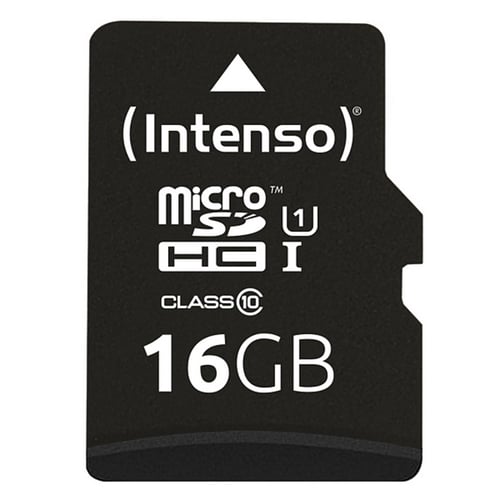 Mikro-SD-hukommelseskort med adapter INTENSO 34234 UHS-I Premium Sort, 16 GB_8