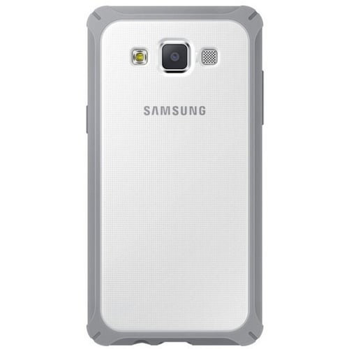 Mobilcover Samsung Galaxy A3 Gennemsigtig Grå_0