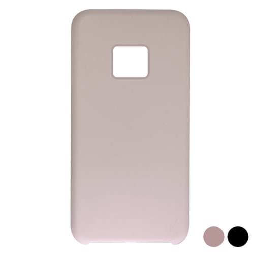 Mobilcover Huawei Mate 20 Pro KSIX Soft Silicone, Sort_2
