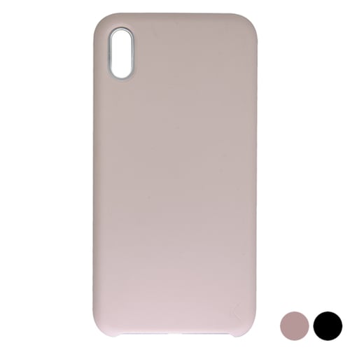 Mobilcover Iphone Xs Max KSIX Soft Silicone, Sort_3