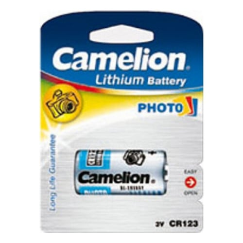 Batteri Camelion Lithium CR123A-BP1 3V_1