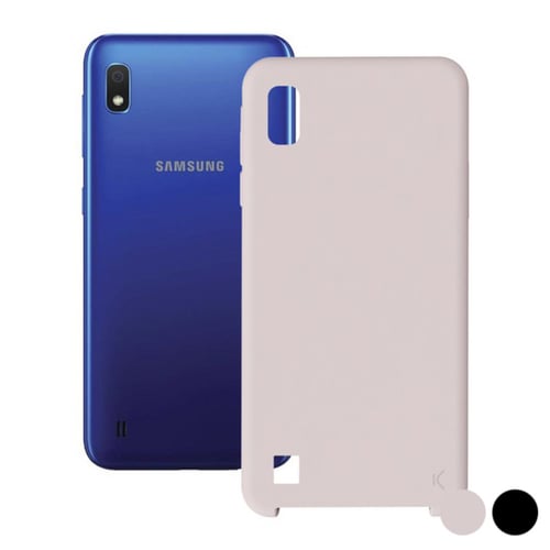 Mobilcover Samsung Galaxy A10 KSIX Soft, Sort_2
