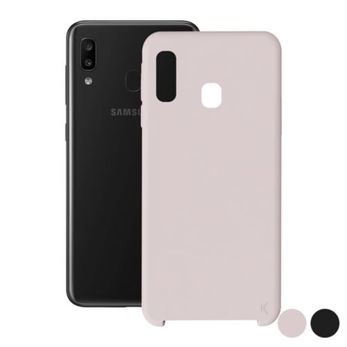 Mobilcover Samsung Galaxy A30 KSIX Soft, Pink - picture