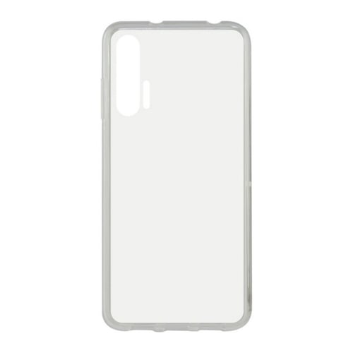Cover til mobiltelefon med kant af TPU Huawei Nova 6 KSIX Flex Gennemsigtig_0