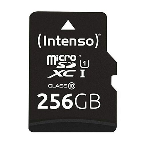 Mikro-SD-hukommelseskort med adapter INTENSO 3423492 256 GB Sort_2