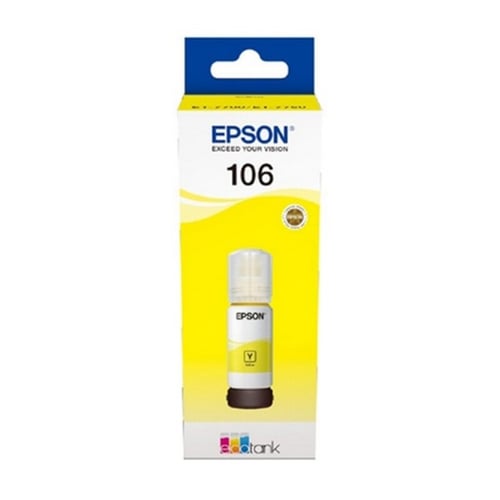 Blæk til genopfyldningspatroner Epson C13T00R 70 ml, Sort_0