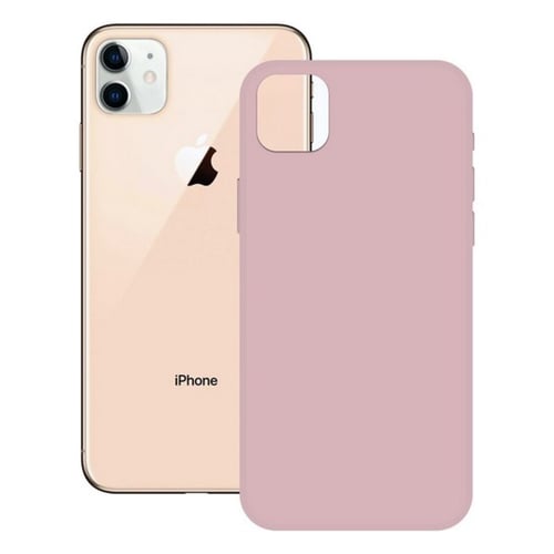 Etui iPhone 12 Pro KSIX Soft Silicone, Pink_0