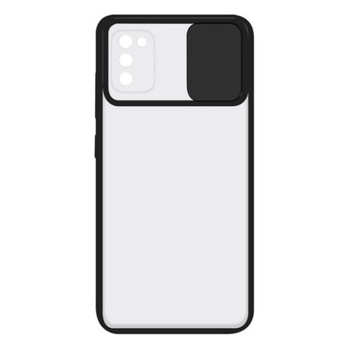 Cover til mobiltelefon med kant af TPU Samsung Galaxy A41 KSIX Duo Soft Cam Protect Sort_2