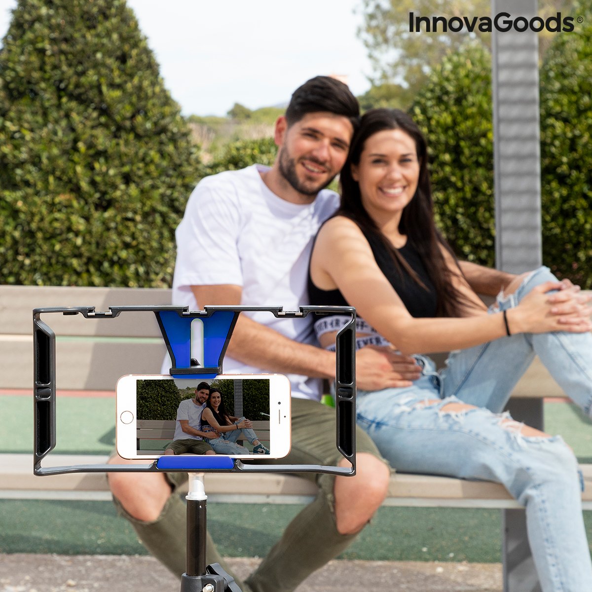 Smartphone Holder with Manual Stabiliser Stafect InnovaGoods_41