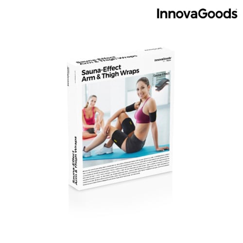 InnovaGoods Sauna-Effect Arm & Thigh Wraps (Pack of 4)_19