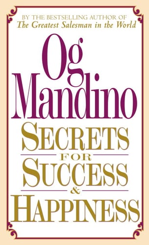 Secrets for Success and Happiness_0