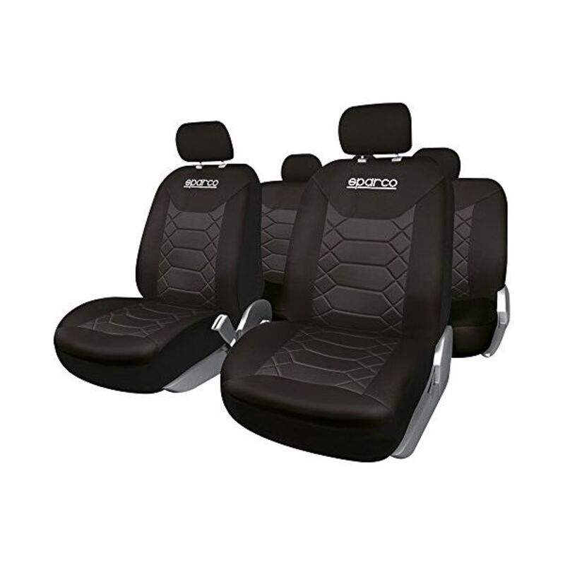Car Seat Covers Sparco BK Universal (11 pcs)_0