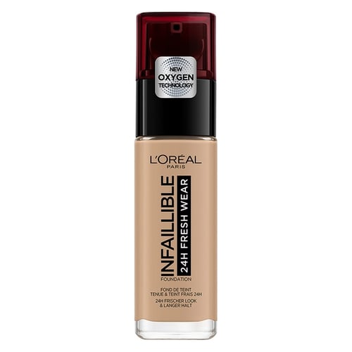Flytende Sminke-base Infaillible 24h L'Oreal Make Up (30 ml), 110-rose vanilla 30 ml_0
