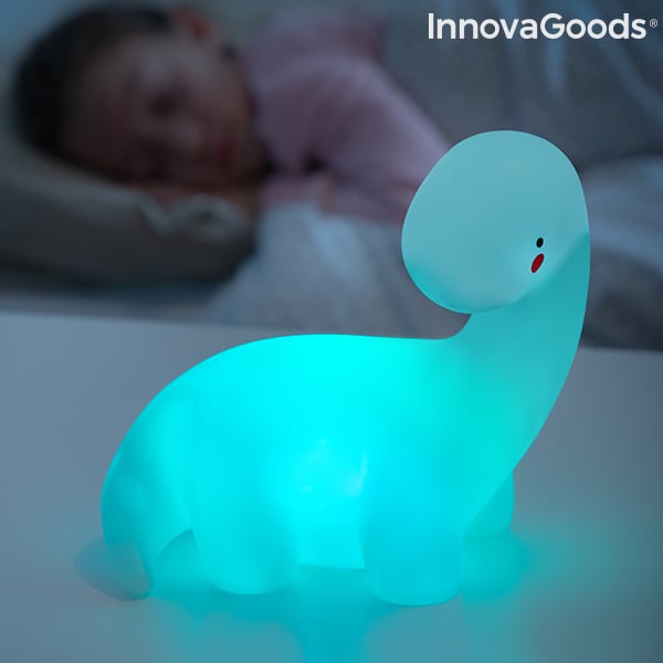 Dinosaur Multicolour LED Lamp Lightosaurus InnovaGoods_16