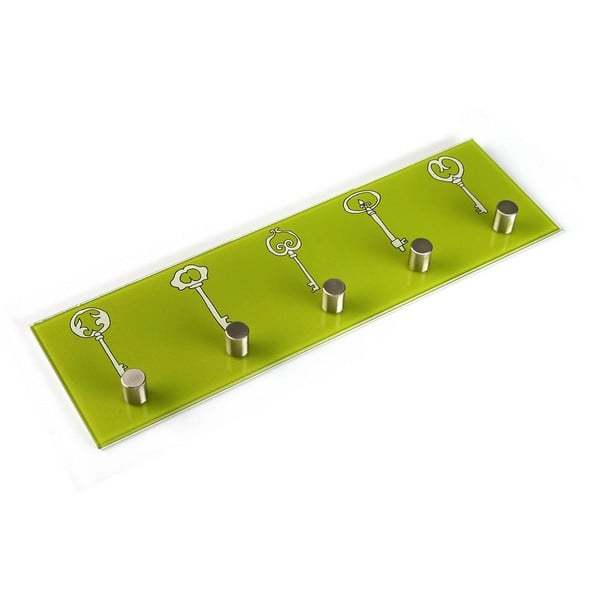 Wall mounted coat hanger Keys Crystal (40 x 12 cm) (40 x 12 x 10 cm)_0