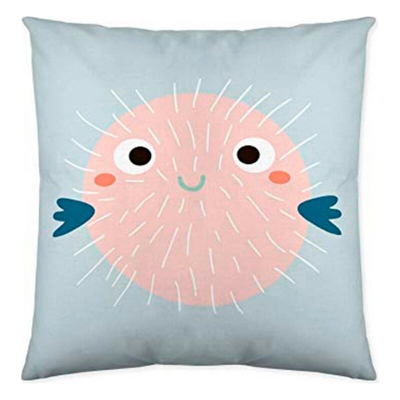 Cushion cover Costura Ballon Fish (50 x 50 cm)_0