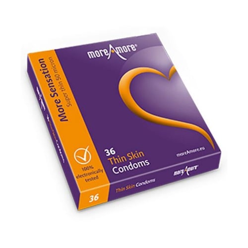 MoreAmore Condoms Thin Skin Condoms 36 stk_0