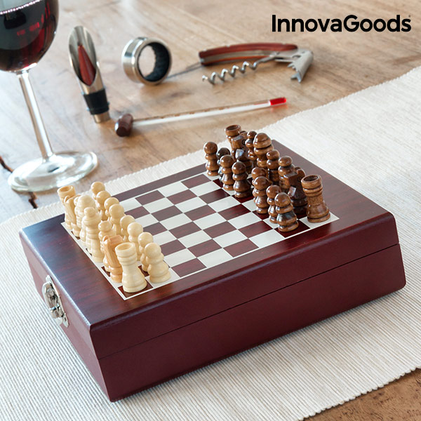 InnovaGoods Chess Wine Set (37 Pieces)_36