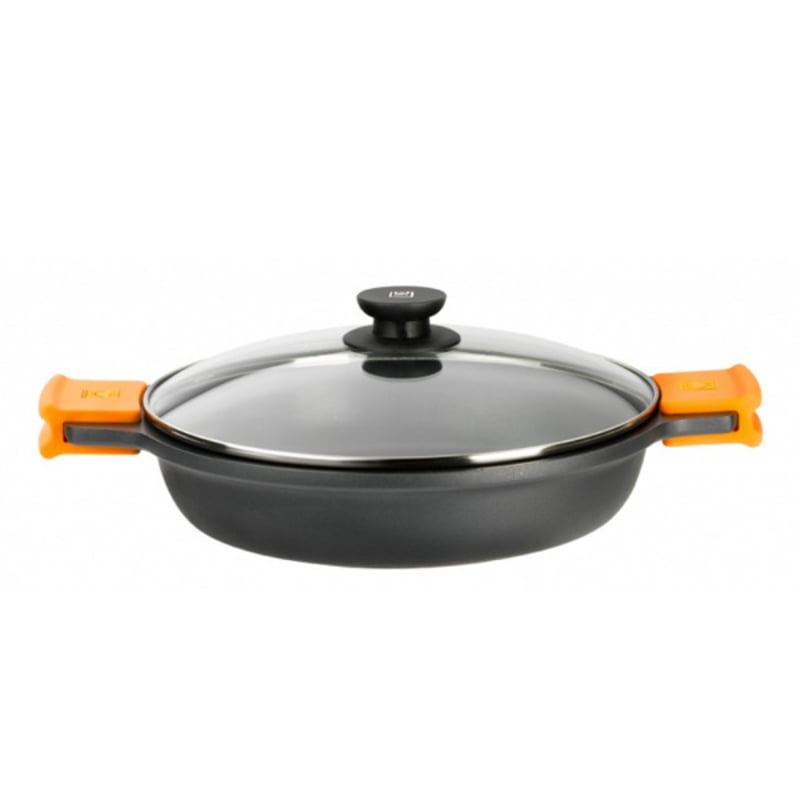 Casserole with glass lid BRA A270540 (40 cm) Aluminium_0