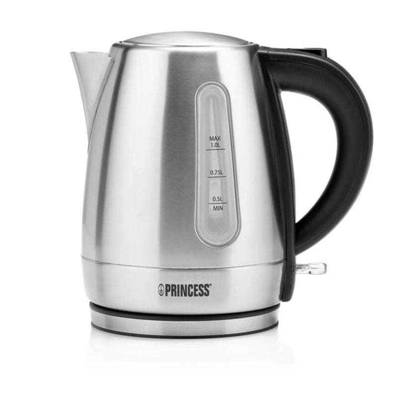 Kettle Princess 236023 1 L 2200W Inox Black Grey Stainless steel (1 L)_10