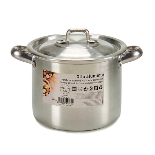 Slow cooker Aluminium (16 x 14 x 18,5 cm)_0
