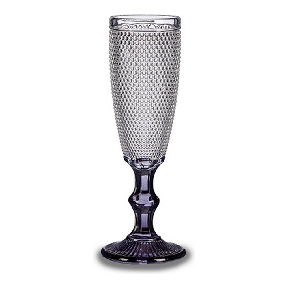 Wineglass Vivalto Crystal Anthracite (0,171 L) (7 x 20 x 7 cm) (185 ml)_0