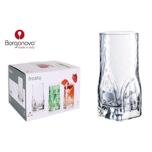 Glass Borgonovo Frosty, 330 ml - picture
