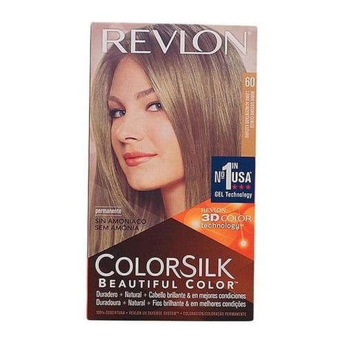 Farve uden Ammoniak Colorsilk Revlon Mørk askeblond DANSK TITEL SKAL VÆRE DEAKTIVERET/SK_0