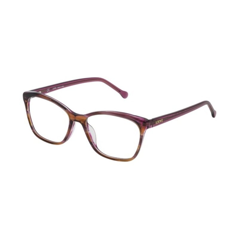 Ladies'Spectacle frame Loewe VLWA07M5306DB Brown Orange Pink (ø 53 mm)_0