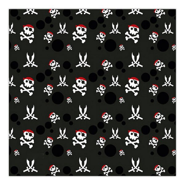 Hygienic Reusable Fabric Mask 6-9 years Pirate_2