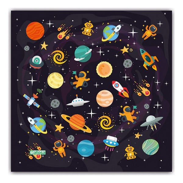 Hygienic Reusable Fabric Mask Space Children's_0