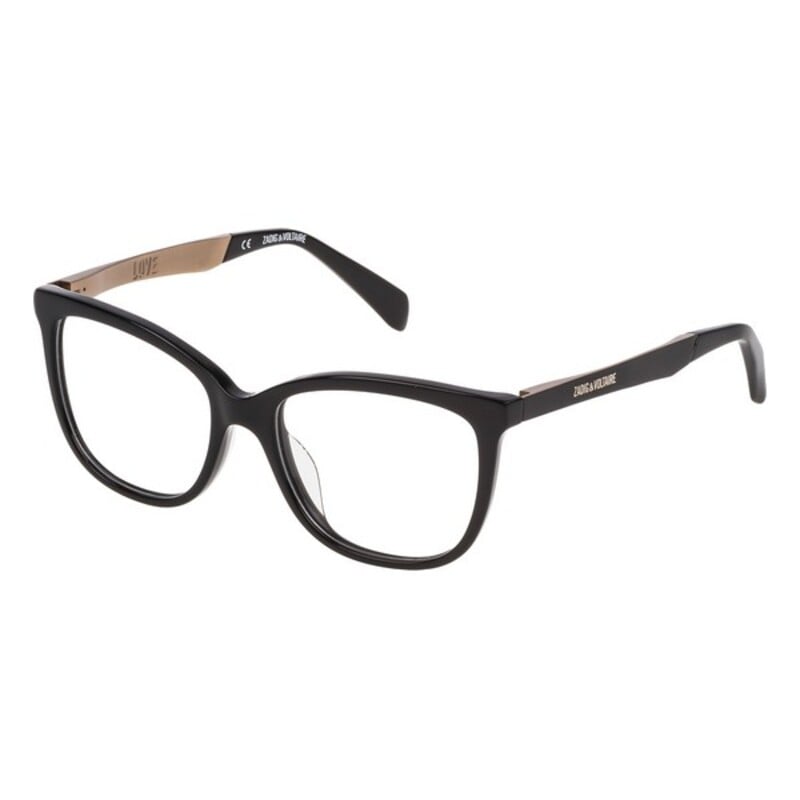 Ladies'Spectacle frame Zadig & Voltaire VZV085520700 Black (ø 52 mm)_0