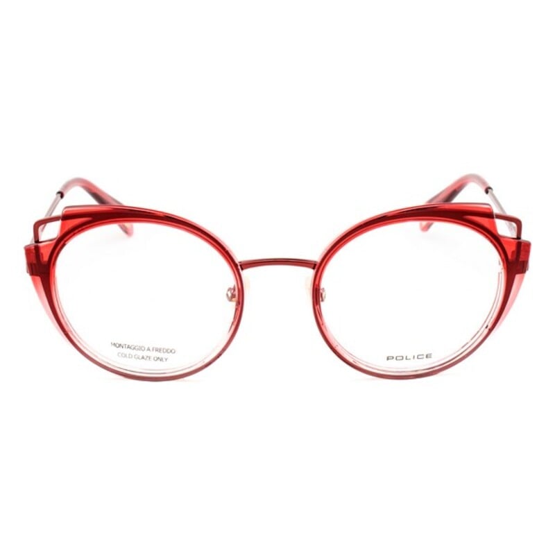 Ladies'Spectacle frame Police VPLA0308E6 Red Violet (ø 49 mm)_3