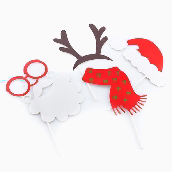 Christmas Planet Fun Christmas Photo Accessories (Pack of 5)_1