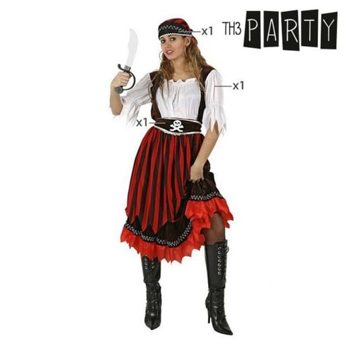 Kostume til voksne Pirat, str. M/L - picture