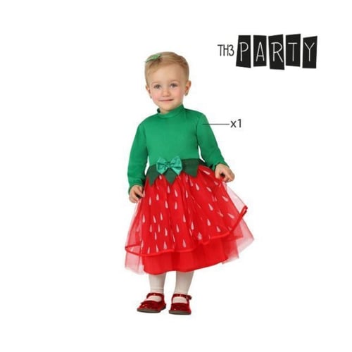 Kostume til babyer Jordbær, str. 0-6 måneder_2