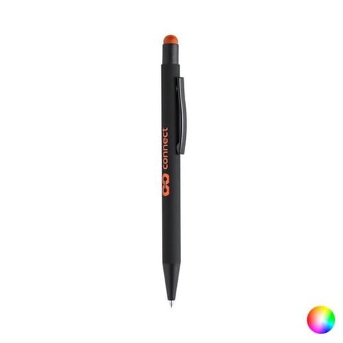Ballpoint pen med touch-pointer 145975, Orange - picture