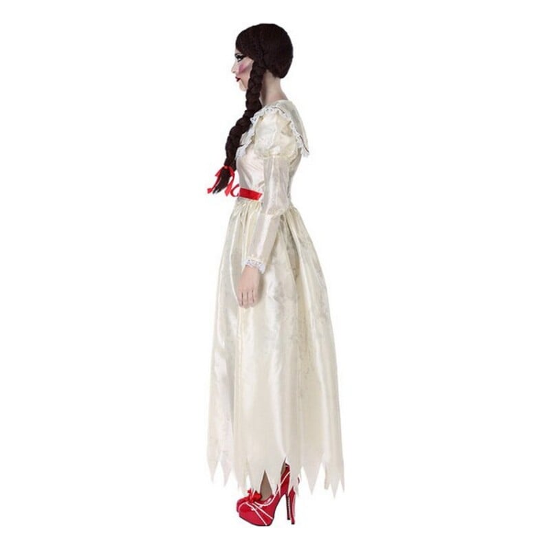 Costume for Adults Possessed girl White (1 Pcs)_1
