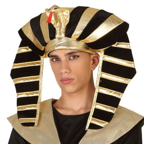 Huvudbonad, farao Gyllene Svart_0