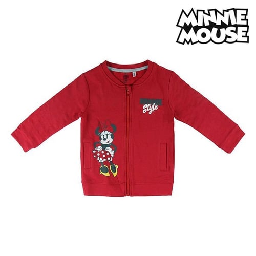 Træningsdragt til børn Minnie Mouse 74789 Rød, str. 5 år_0