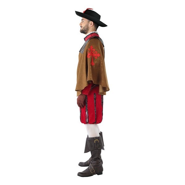 Costume for Adults 113817 Red (3 pcs) Male Musketeer_13