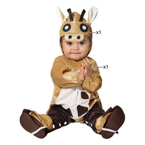 Maskeraddräkt bebis Giraff, str. 6-12 månader_5
