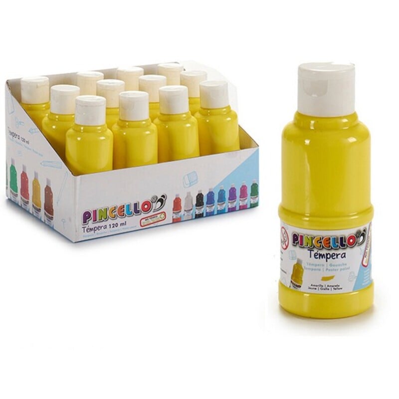 Tempera Yellow Painted (120 ml)_0