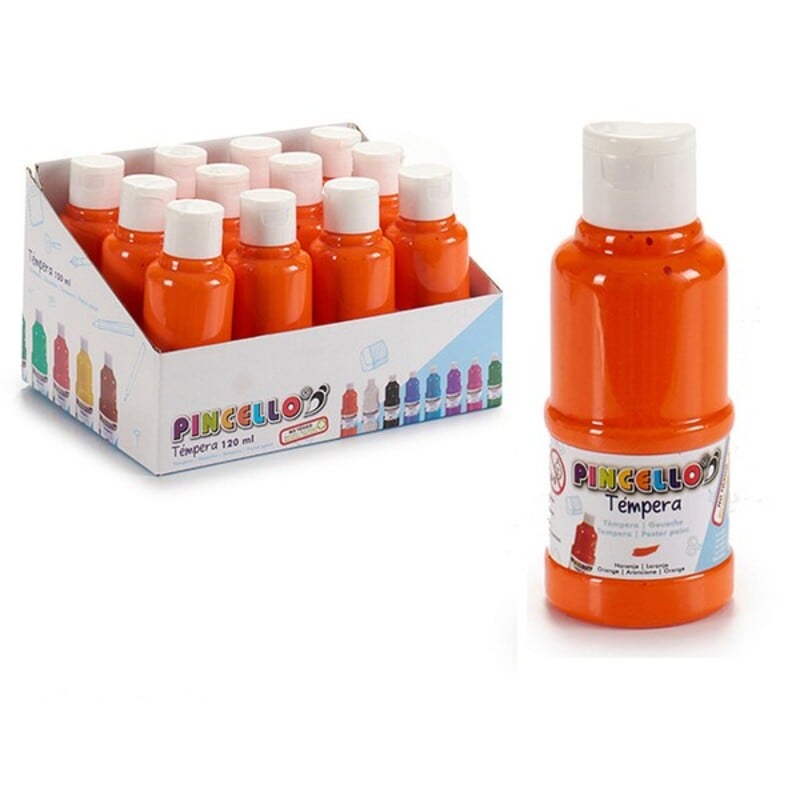Tempera Orange Painted (120 ml)_0