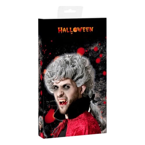 Paryk til Halloween Grå_8