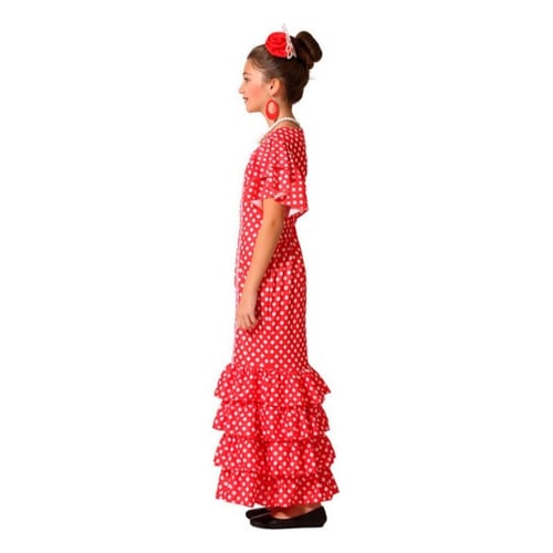 Kostume til børn Flamenco danser, str. 10-12 år_0