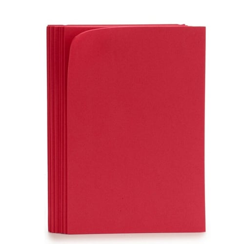 Papir Rød Eva Gummi 10 (65 x 0,2 x 45 cm) (10 Dele)_1