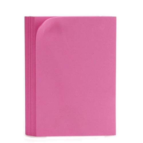 Papir Pink Eva Gummi 10 (30 x 2 x 20 cm) (10 Dele)_0