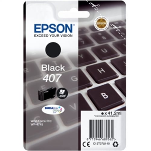 Kompatibel blækpatron Epson C13T07U140 Negro WF-4745 Sort_0