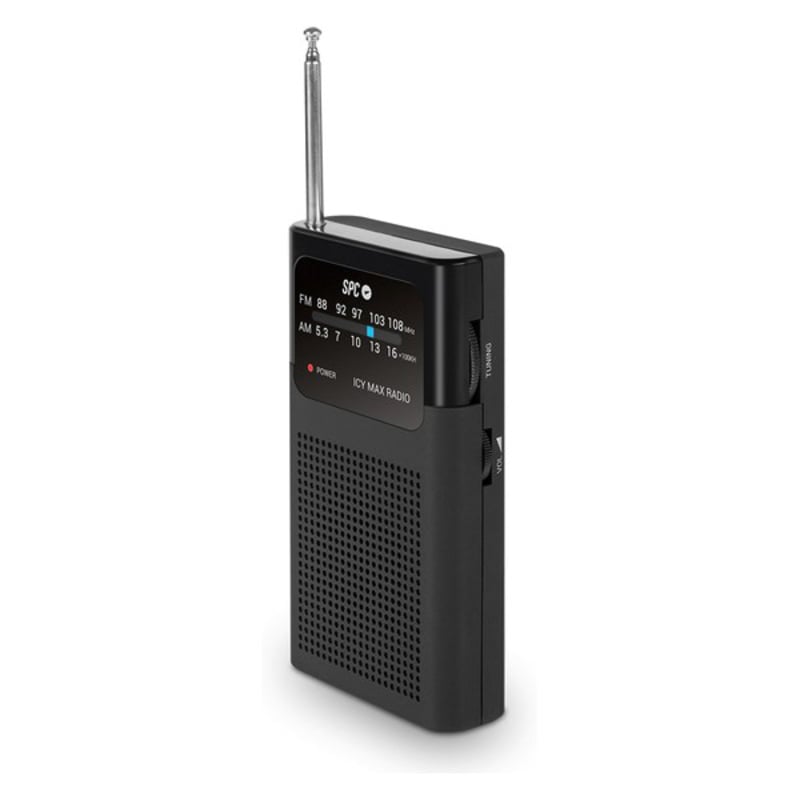 Transistor Radio SPC ICY MAX 4588N AM/FM 0,3W NEGRO_3
